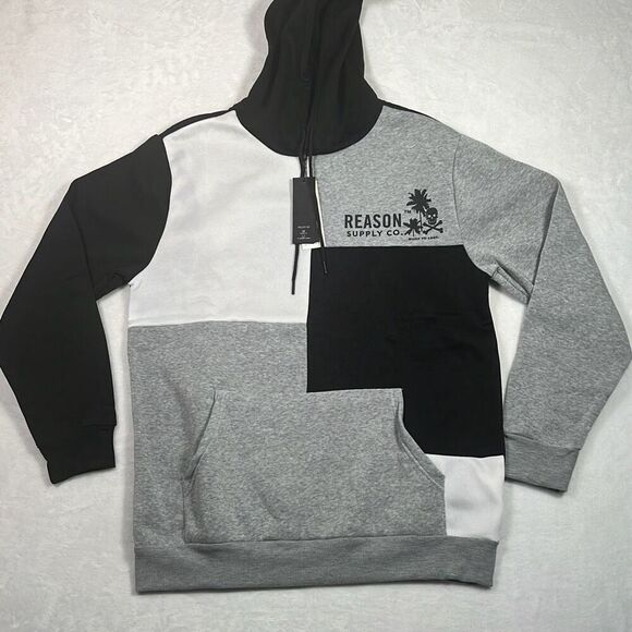 Reason Other - Reason brand long Sleeve skull‎ Print Hoodie pullover sweater Men X-Large NWT
